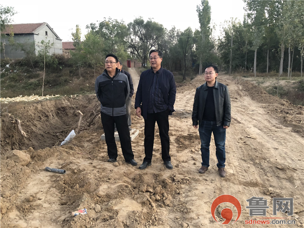 德州市宁津县县委副书记邹波到长官镇调研指导