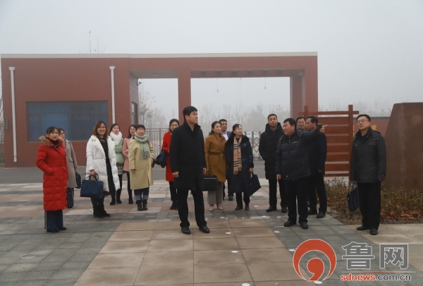 东营市东营区黄河中学迎接区教育局教学视导