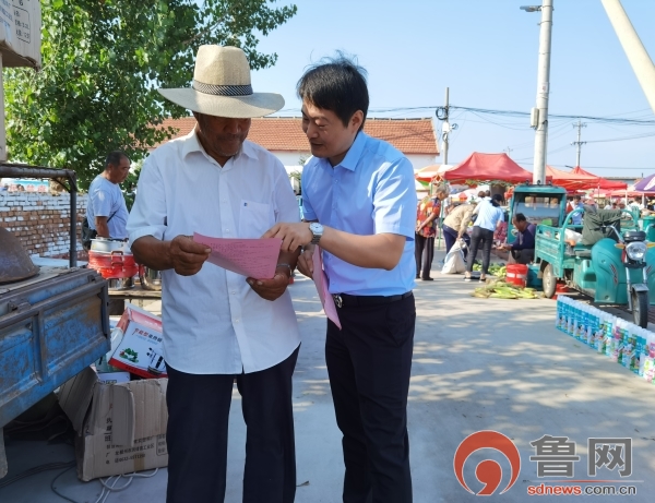 东营市广饶县陈官镇乡村搭台律师唱戏普及民法典知识