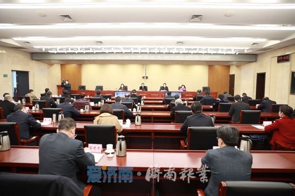 济南市组织收听收看全省“重点工作攻坚年”动员大会 统筹推进各项重点工作确保完成全年目标任务