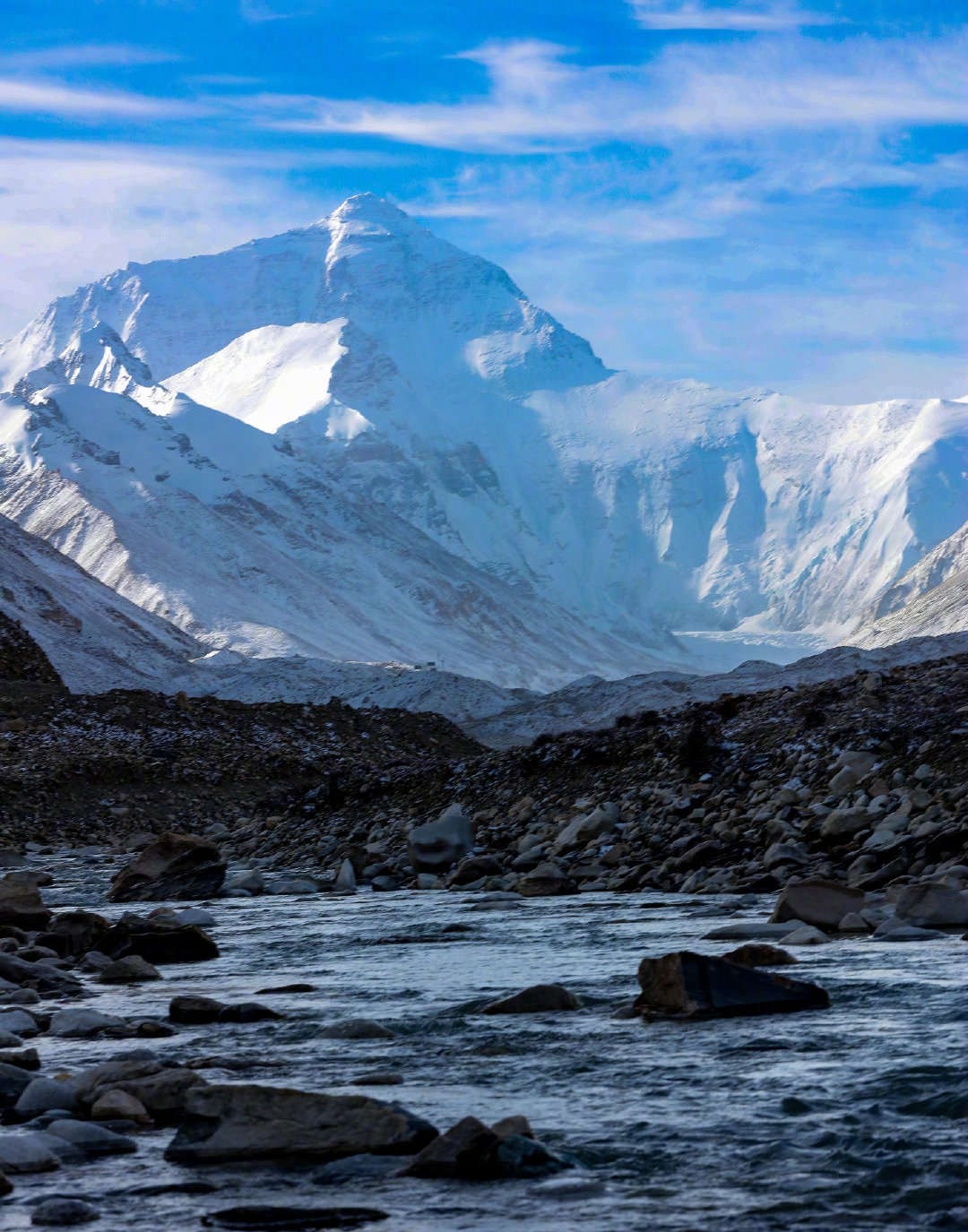 来自珠峰大本营的高清大图:地球之巅的天空与星辰