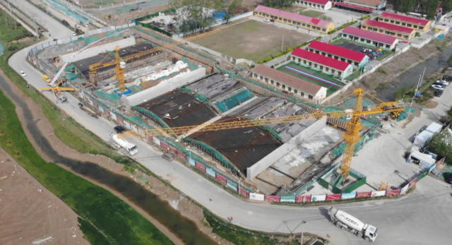 济南起步区崔寨北一期市政道路全线贯通