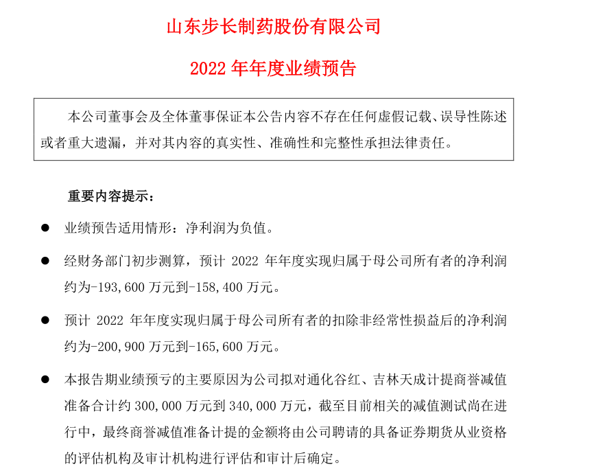 30亿商誉减值！厘清“旧账” 步长制药能否破立“重生”？ 