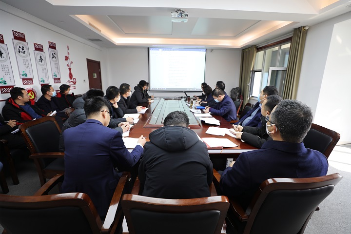 山东省地矿局第七地质大队对各县区技术服务中心进行2022年度工作考核