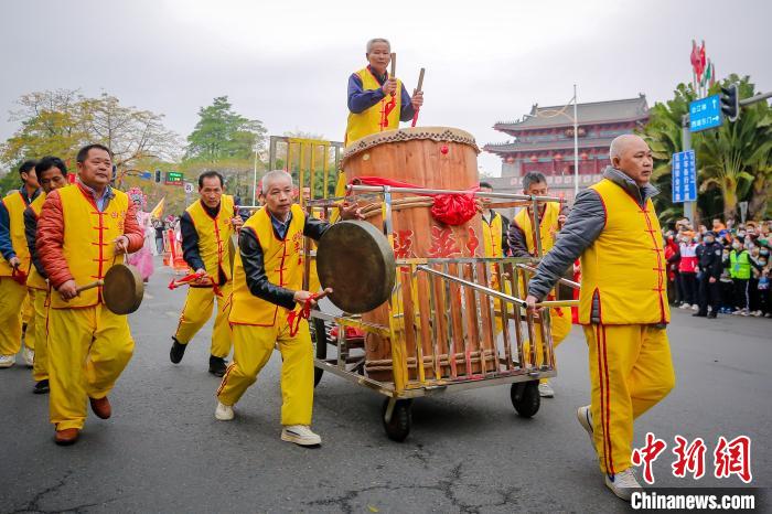 图为惠州多彩非遗闹元宵大巡游 惠州市文化广电旅游体育局供图