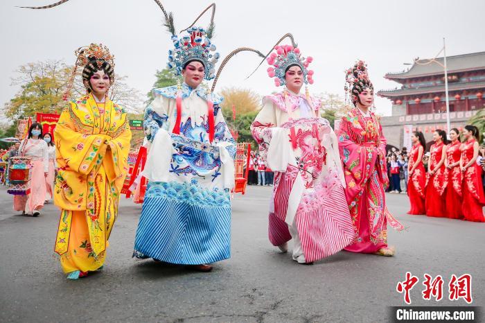 图为惠州多彩非遗闹元宵大巡游 惠州市文化广电旅游体育局供图