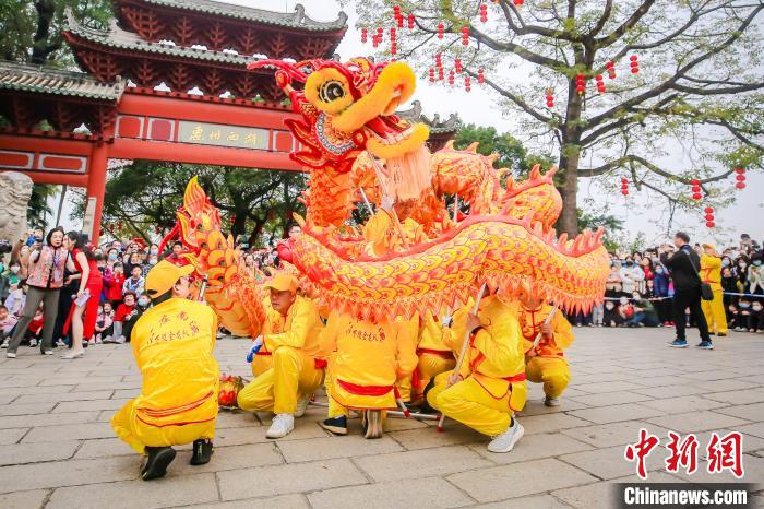 图为惠州多彩非遗闹元宵大巡游 惠州市文化广电旅游体育局供图