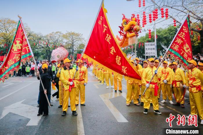 图为惠州多彩非遗闹元宵大巡游 惠州市文化广电旅游体育局供图