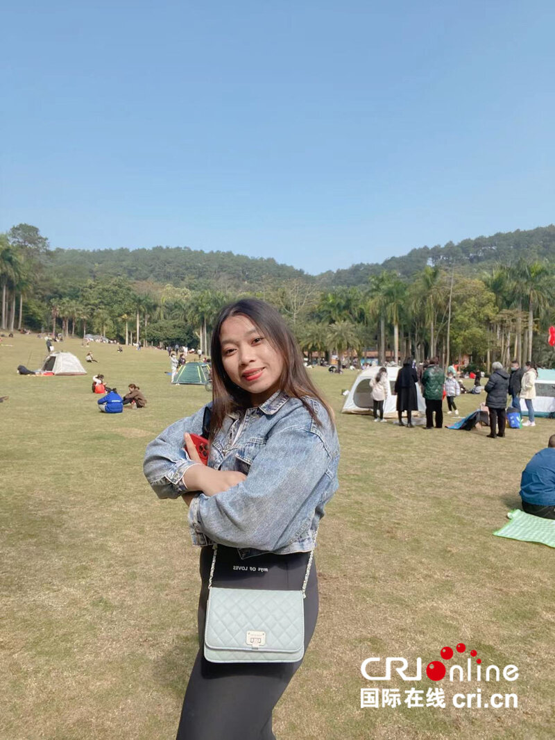 (遇见中国)柬埔寨留学生陈槿柠:我爱的中国 我的家_fororder_柬埔寨留学生陈槿柠在中国收获了满满的安全感