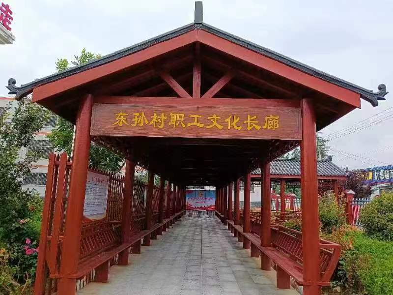 奇异果app下载平台泰安市泰山区省庄镇东孙村：将工会元素带进了村(图1)
