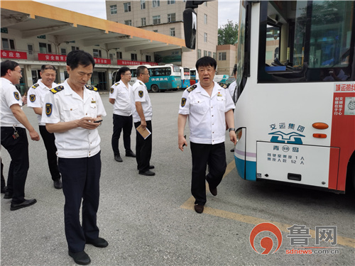 莱西交通发展公司党委书记李德涛调研公交运行情况