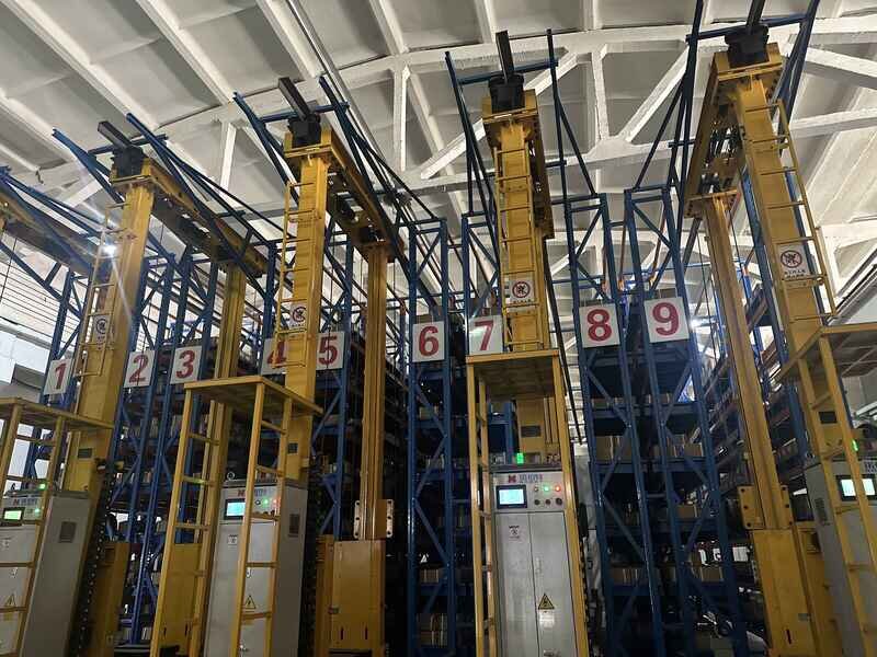 山东东阿钢球集团的智能立库 山东东阿钢球集团的智能立库