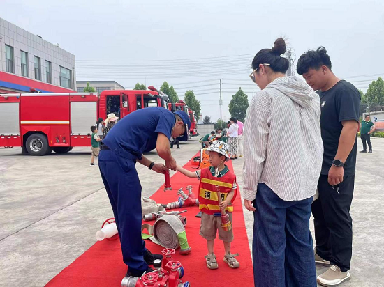 郯城县消防救援大队：科普消防知识 上好安全“必修课”