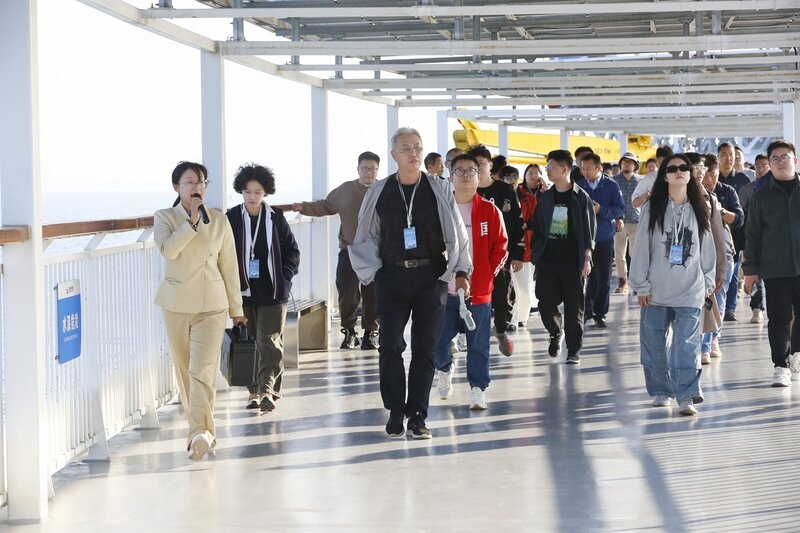 在山东逐梦星辰大海|走进“耕海1号” 探索蓝色大海上的“绿色宝藏”