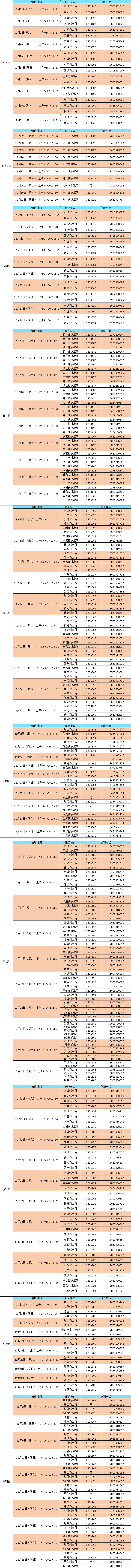 @菏泽人 周末节假日可以办理户籍业务!附:12月轮值窗口及联系方式