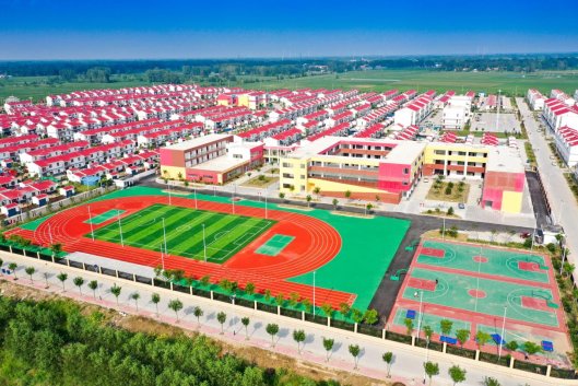 东明县长兴集乡兴东社区一角