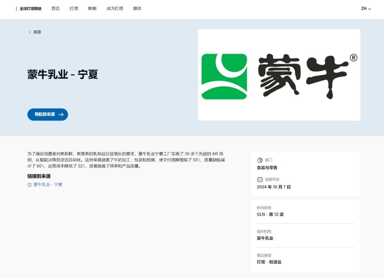 蒙牛乳业荣登海外商标百强榜，全球品牌影响力再升级