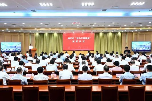 3、“敢为先锋集体”颁奖