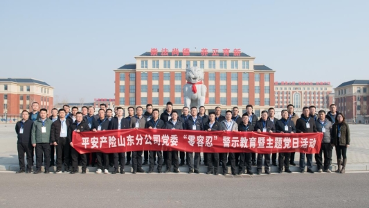 平安产险山东分公司组织开展“零容忍”警示教育暨主题党日活动