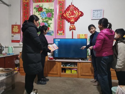3.教客户使用电视机