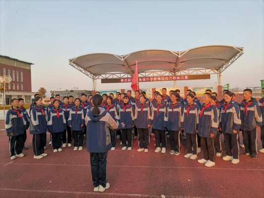 菏泽鲁西新区陈集镇中学:开展学雷锋活动月系列活动 传承雷锋精神