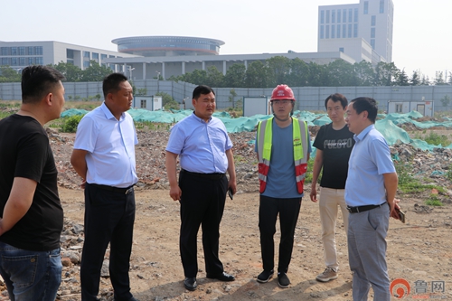 枣庄市市中区垎塔埠街道开展扬尘治理专项督导检查