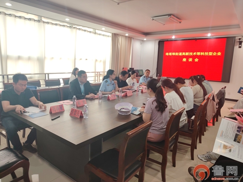 枣庄市市中区垎塔埠街道召开高新技术等科技型企业知识产权赋能座谈会