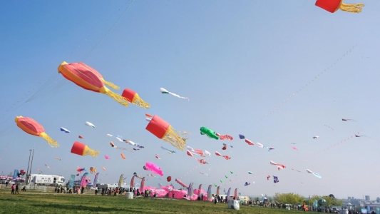 （联通）银线连四海 网络护云端——潍坊联通全力护航第42届国际风筝会-3