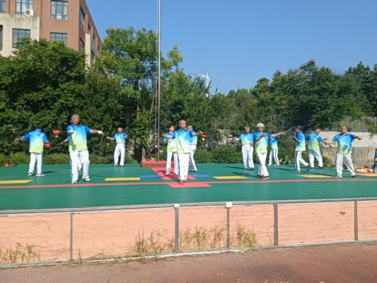 淄博市博山区四十亩地小学：空竹进校园文化焕新彩