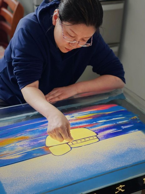 2025好网民·在山东|刘燕:沙画为笔 研学为桥,铁路职工的别样“传声筒”