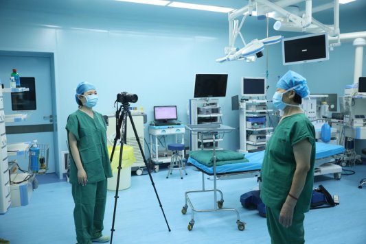 田宇拍摄健康科普