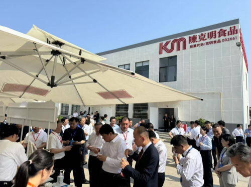 国家粮食和物资储备局党组书记、局长刘焕鑫一行莅临陈克明食品观摩指导