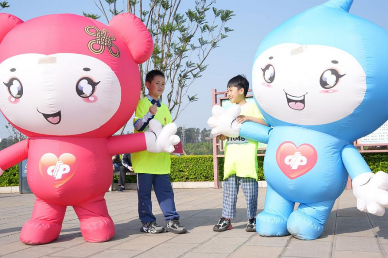 “护蕾童行·筑梦未来”——云南福彩公益健康跑在安宁开跑