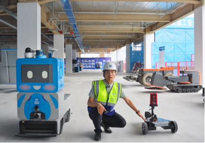 3.蓝宝+地坪机器人