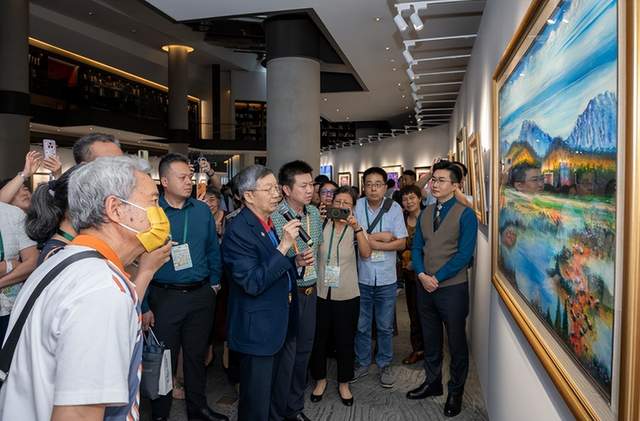 亮眼！黄建南艺术数字文献系统工程暨从艺60周年作品展启幕