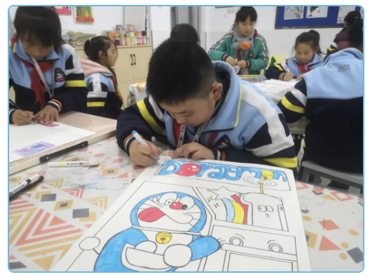 临沂新桥小学装饰画社团:以画为桥传递热爱 让创意绽放星光