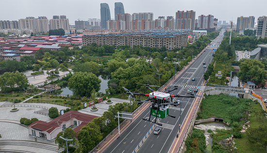 临沂联通5G-A赋能无人机开启药品投送新时代