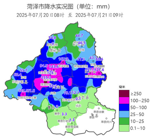 菏泽平均降水量43.4毫米,解除牡丹区和鲁西新区暴雨红色预警信号