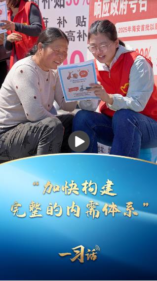 一习话丨“加快构建完整的内需体系”