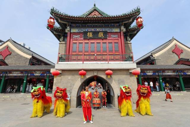 天津古文化街戏楼