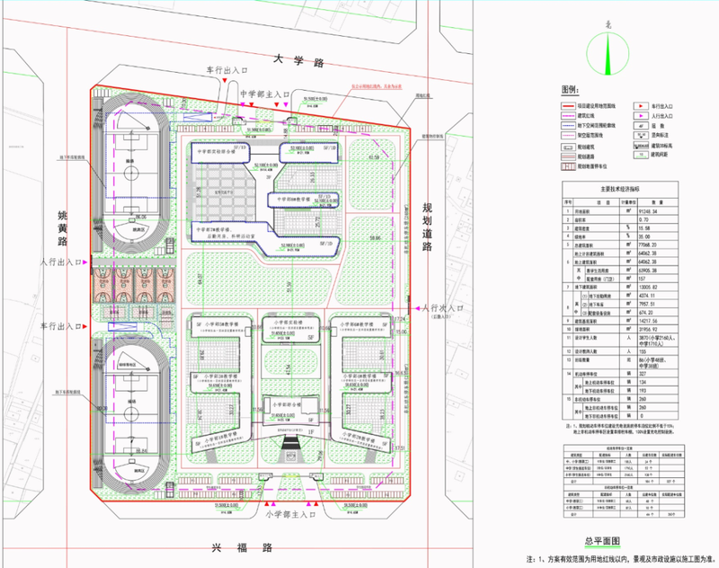 菏泽市区拟新建一所学校,规划方案公布!