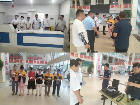 菏泽市牡丹区高庄镇中心卫生院开展“送清凉”活动