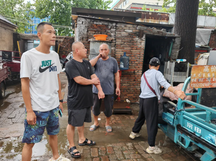 淄博高新区魏家村开展雨后安全隐患排查工作