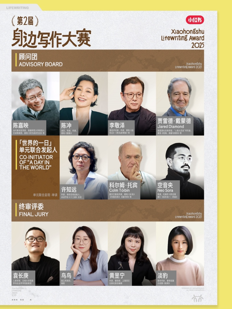 小红书第二届身边写作大赛开启,面向全球征集“世界的一日”