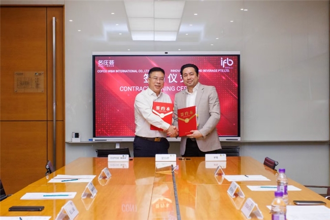 IFBH携手央企中粮名庄荟,椰子水开启分销新格局
