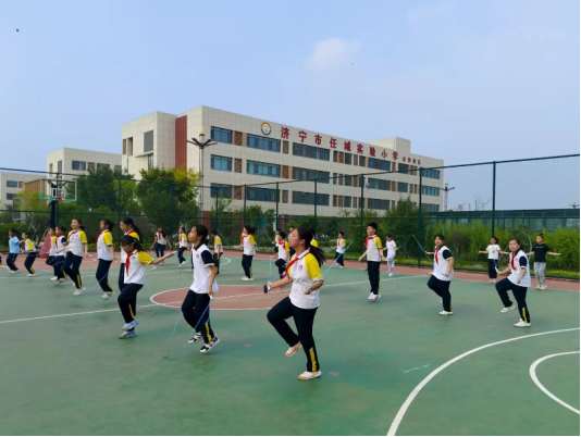 任城区开展中小学生体质健康第三轮抽测2