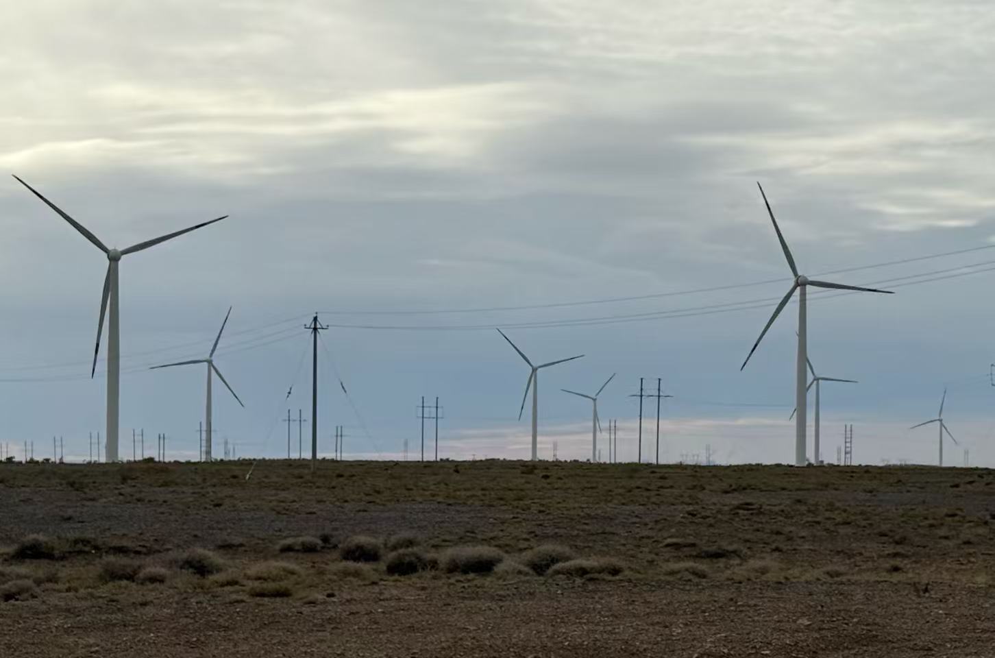 木垒30万千瓦风电项目。于书懿摄