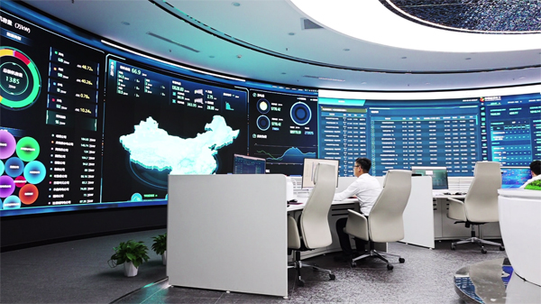 乌鲁木齐生产运营中心。徐学欣摄