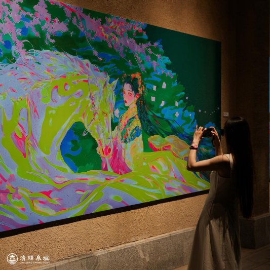 「时空折叠」数字艺术家YANGIIAIGC艺术插画展 (2)
