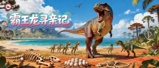霸王龙寻亲 蒙童胜境联动 快!带孩子来平邑天宇自然博物馆“抓”恐龙